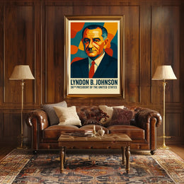 Lyndon B. Johnson 36Th President Poster