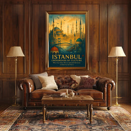 Istanbul Crossroads of Culture Poster