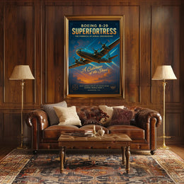 Boeing B-29 Superfortress Poster