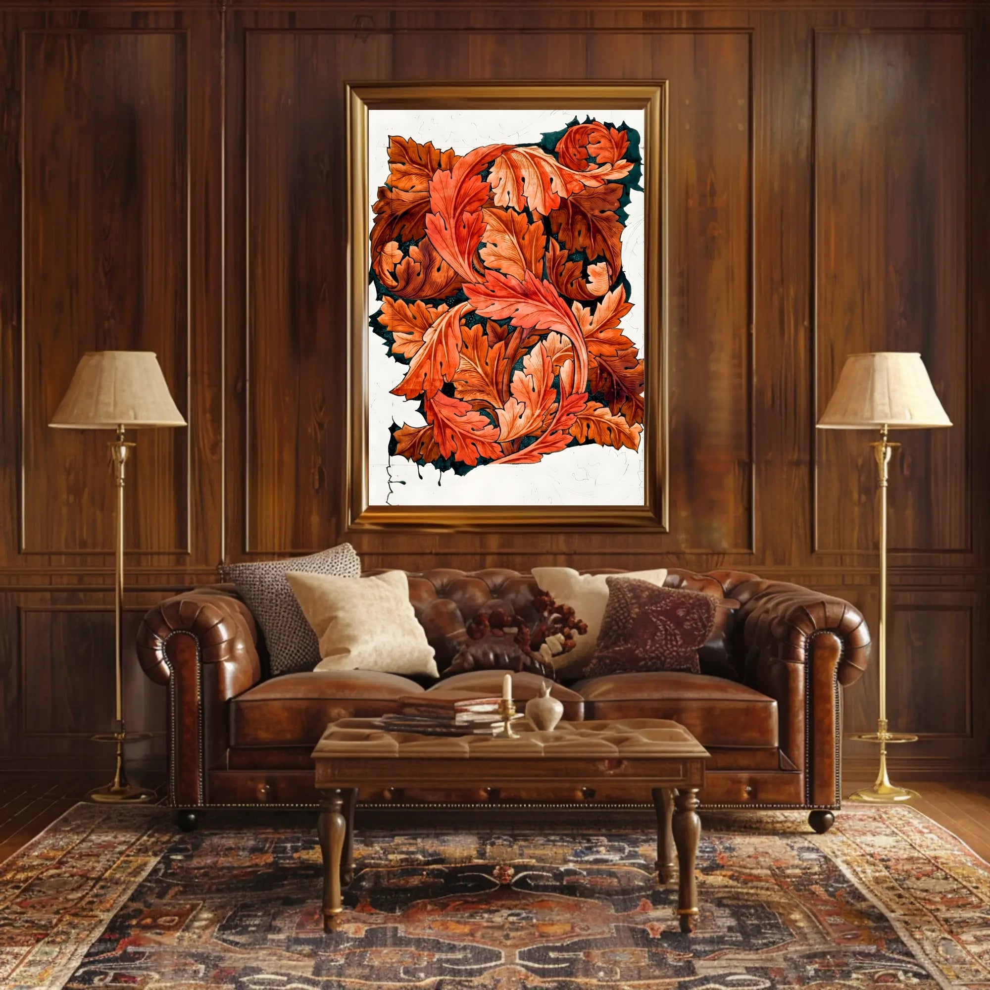 Autumn Leaves Artistry Poster
