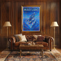 Maryland Vibrant Reflections Poster