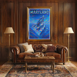 Maryland Vibrant Reflections Poster