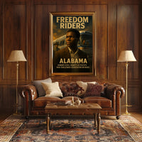 Freedom Riders Honoring Civil Rights Poster