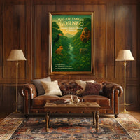 Breathtaking Borneo Poster