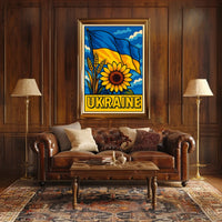 Ukraine A Symbol Of Hope Poster