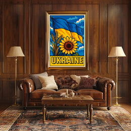 Ukraine A Symbol Of Hope Poster