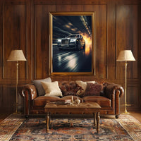 Speed And Elegance Poster