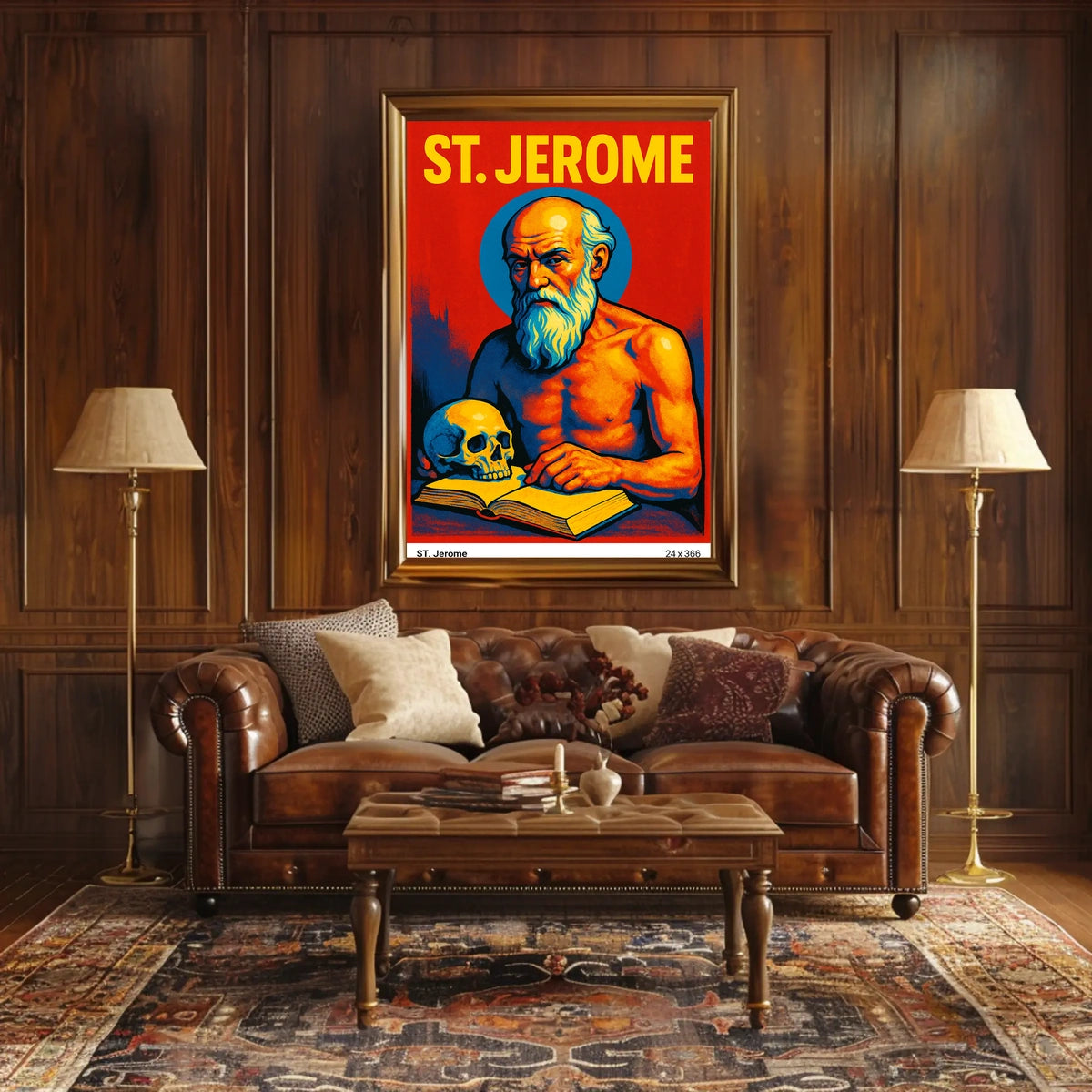 St. Jerome Poster
