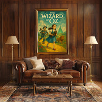 The Wizard of Oz Classic Fantasy Journey Poster PosterGoat