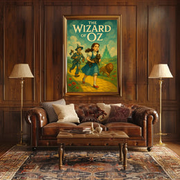 The Wizard of Oz Classic Fantasy Journey Poster PosterGoat