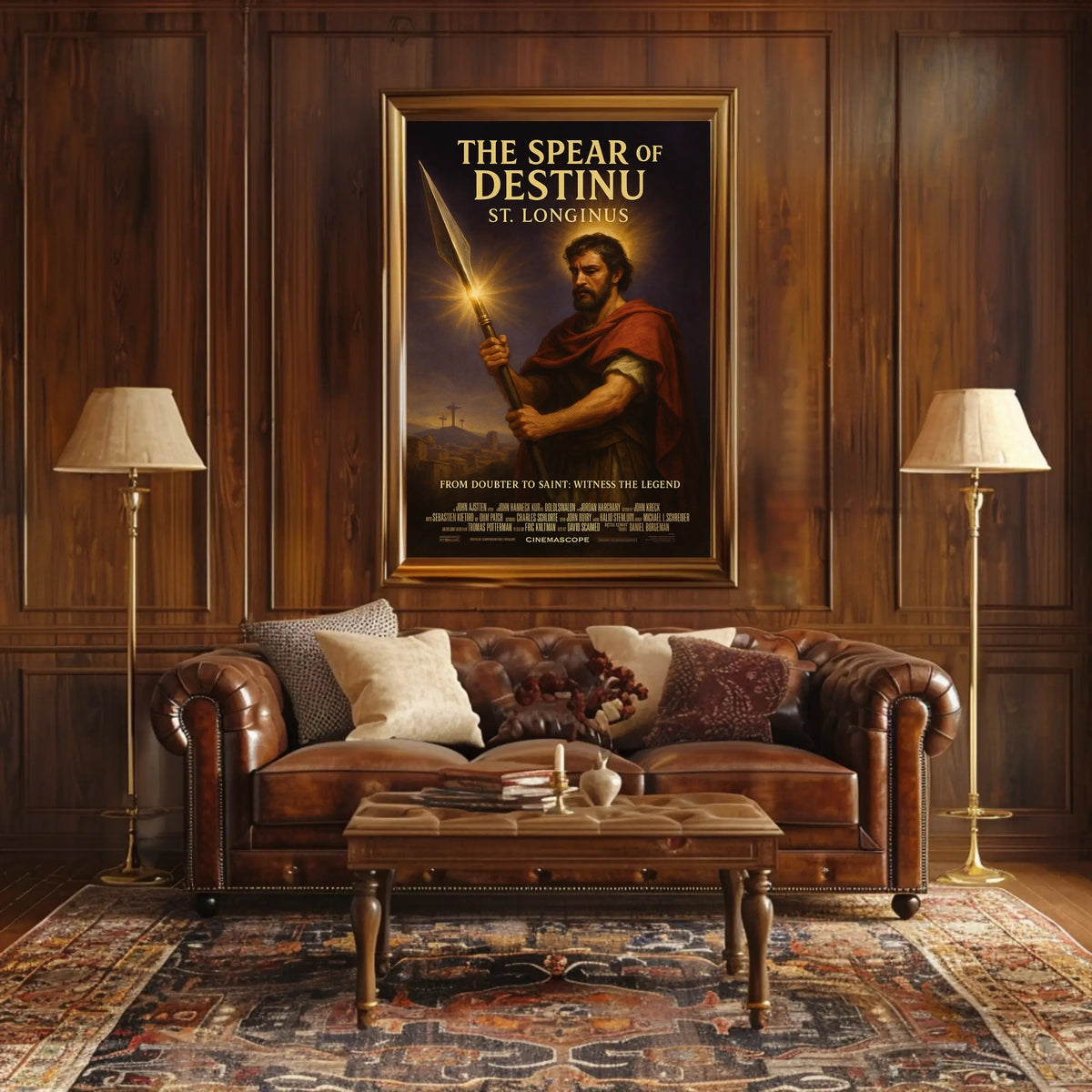 The Spear of Destiny St. Longinus Poster