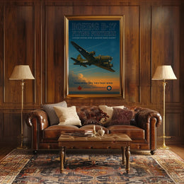 Boeing B-17 Flying Fortress Poster