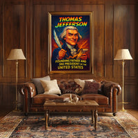 Thomas Jefferson 3rd President Poster