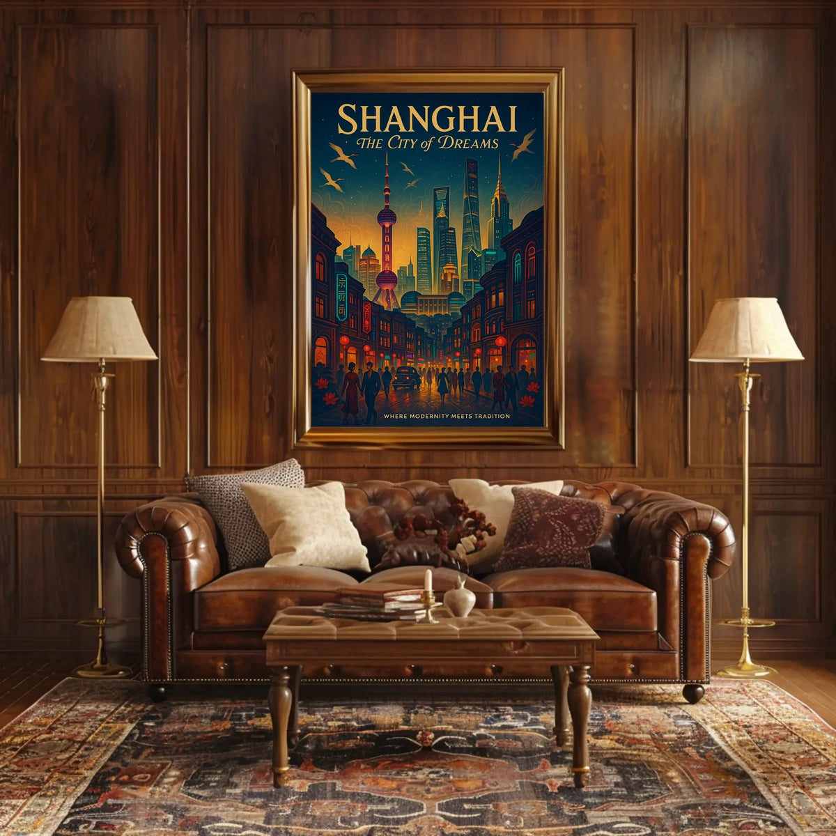 Shanghai The City of Dreams Poster