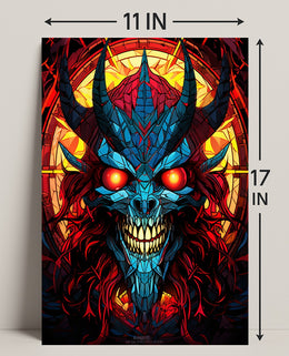 Infernal Visage Poster PosterGoat