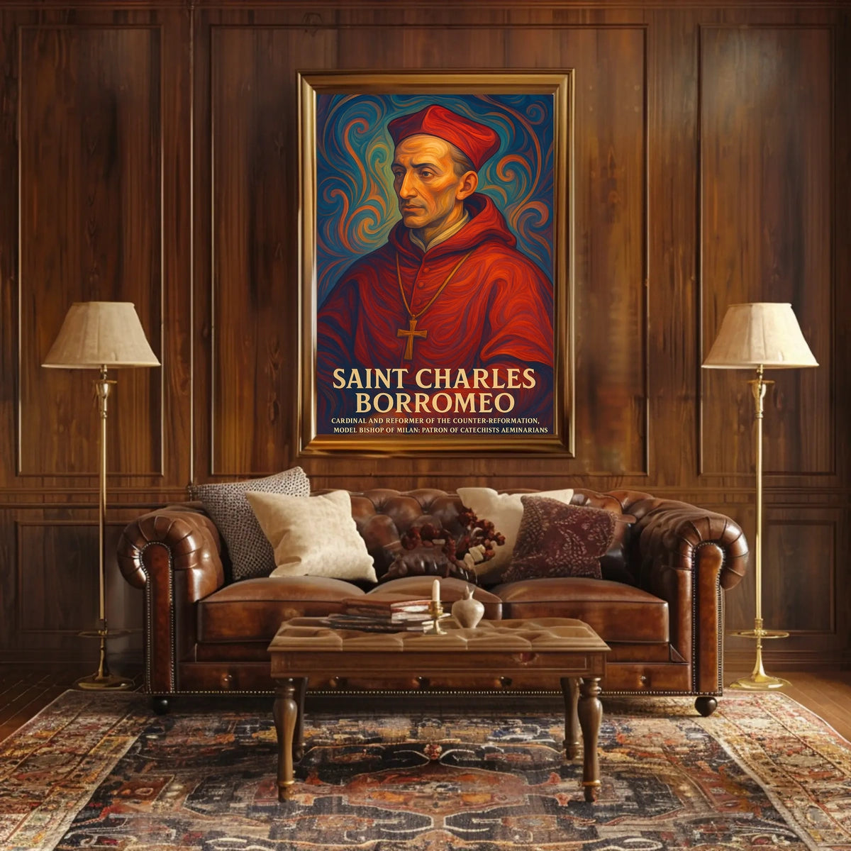 Saint Charles Borromeo Cardinal and Reformer Poster