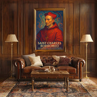 Saint Charles Borromeo Cardinal and Reformer Poster