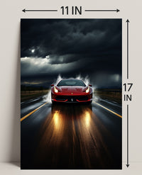 Speed And Storm Poster