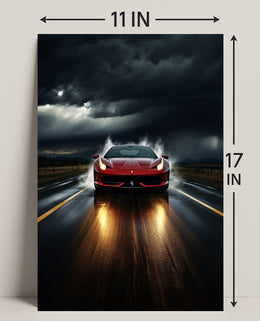 Speed And Storm Poster