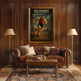 Jim Thorpe A Relentless Legend Poster