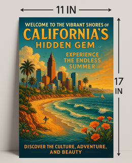 Californias Hidden Gem Poster PosterGoat