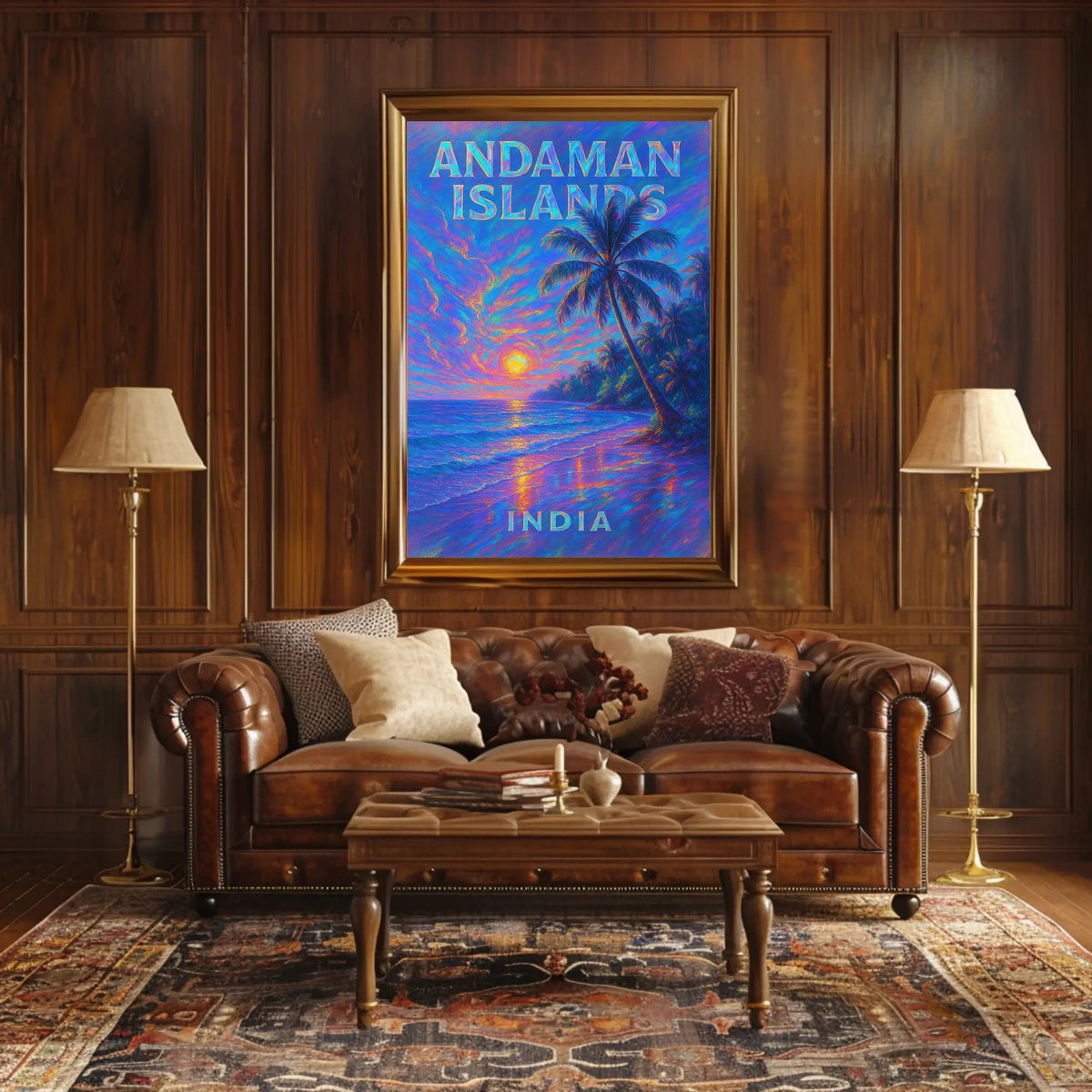 Andaman Islands Sunset Poster