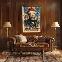Ulysses S. Grant 18th President of the United States Christmas SeriesPoster