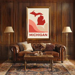 Michigan Landscape Poster