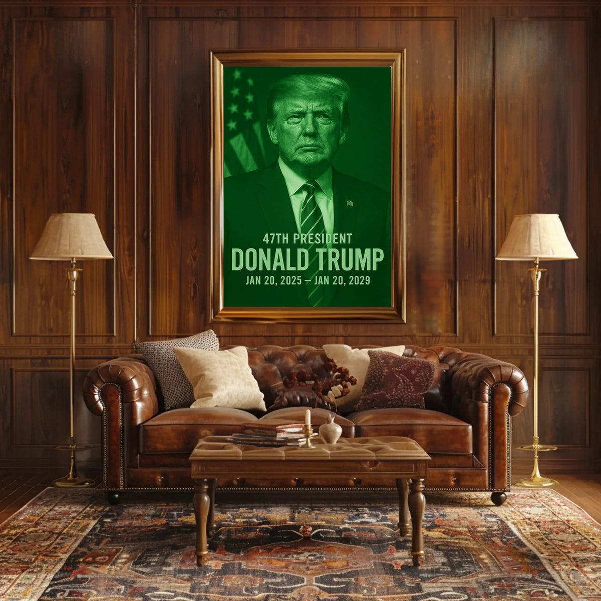 Donald Trump 47th President Poster