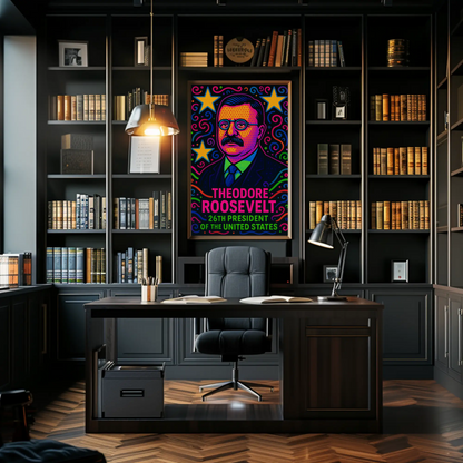 Theodore Roosevelt 26th President Poster