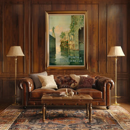 Punta Di Balbianello Lago Di Como Poster