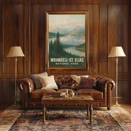 Wrangell-St. Elias National Park Poster