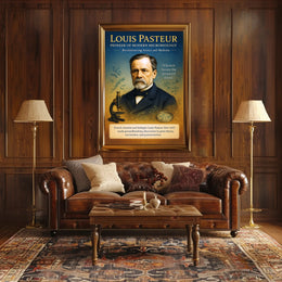 Louis Pasteur Pioneer of Modern Microbiology Poster PosterGoat