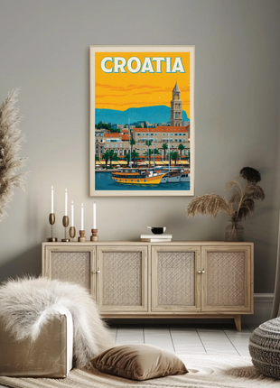 Vintage Poster Croatia