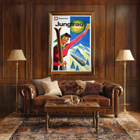 Explore the Jungfrau Region Poster PosterGoat