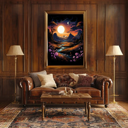 Celestial Landscape Poster