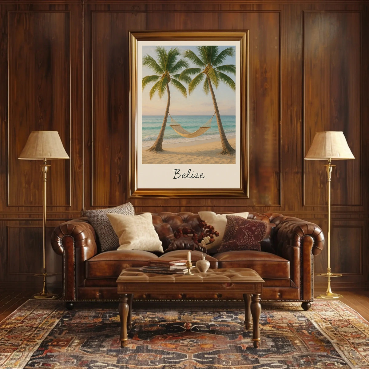 Belize Beach Getaway Poster