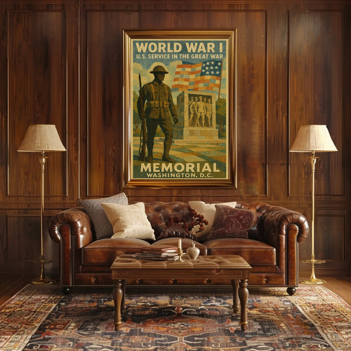 World War I Memorial Washington, D.C Poster