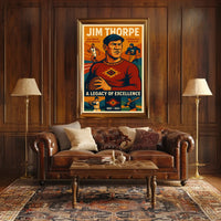 Jim Thorpe Legacy Excellence Poster