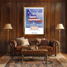 Invest in Your Future with U.S. Savings Bonds Poster PosterGoat