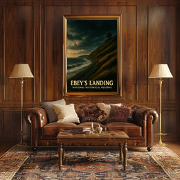 EbeyS Landing National Historical Poster