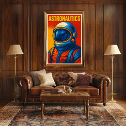 Astronautics Exploration Poster