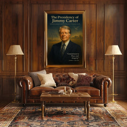 Jimmy Carter Visionary Leadership Poster