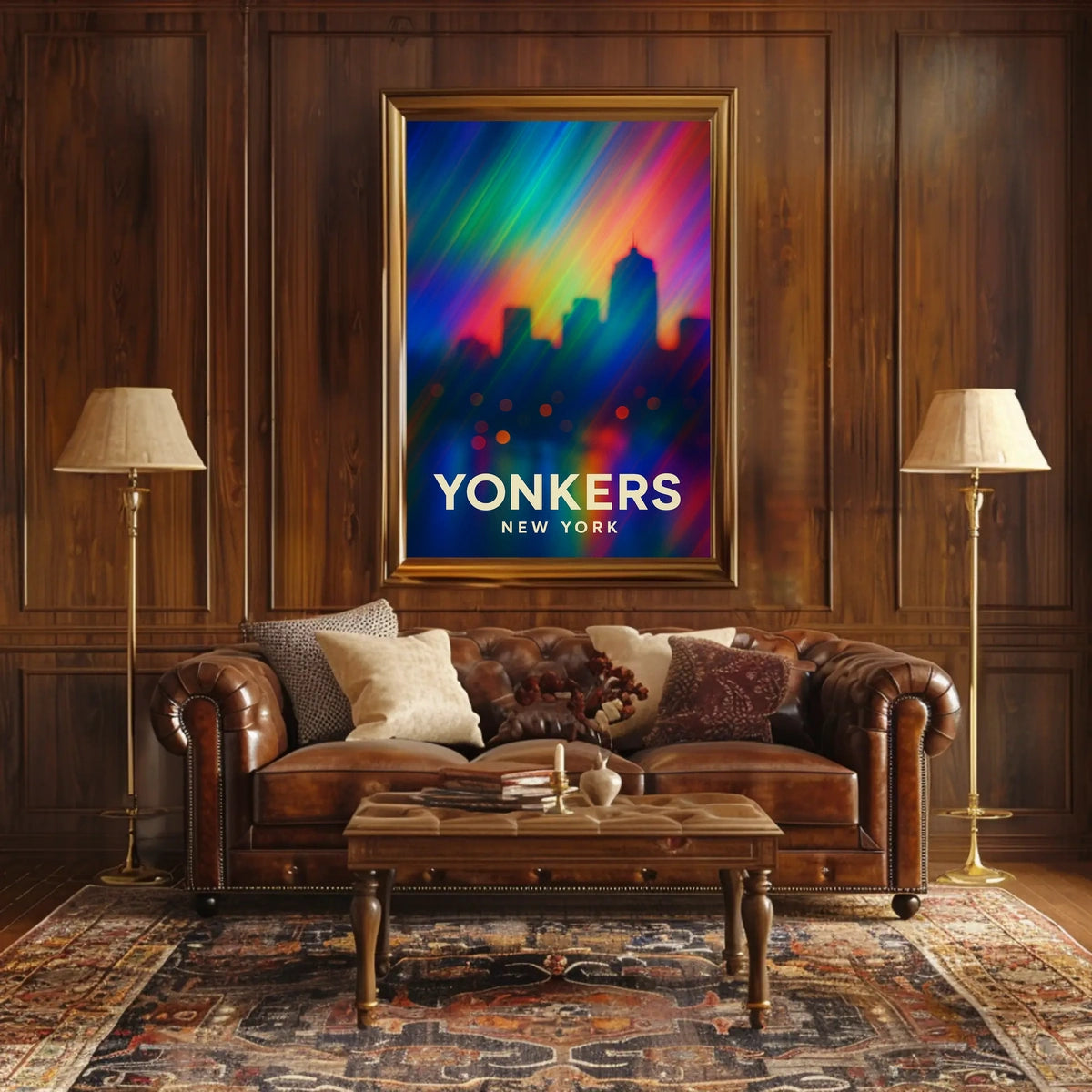 Yonkers Skyline Poster