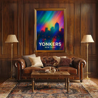 Yonkers Skyline Poster