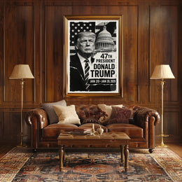 Donald Trump The Resolute Patriot Poster