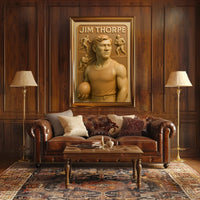 Jim Thorpe Tribute Poster