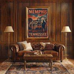 Memphis, Tennessee A Musical Tribute Poster