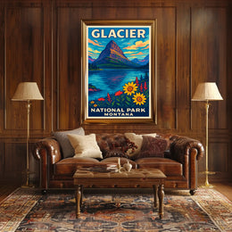 Glacier National Park Montana Poster