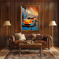 Racing Thrills Poster PosterGoat